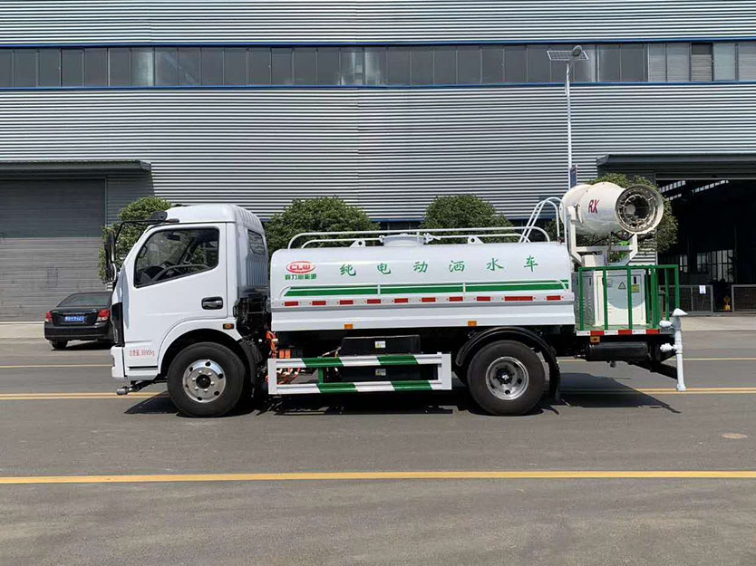 东风凯普特新能源纯电动5方洒水车