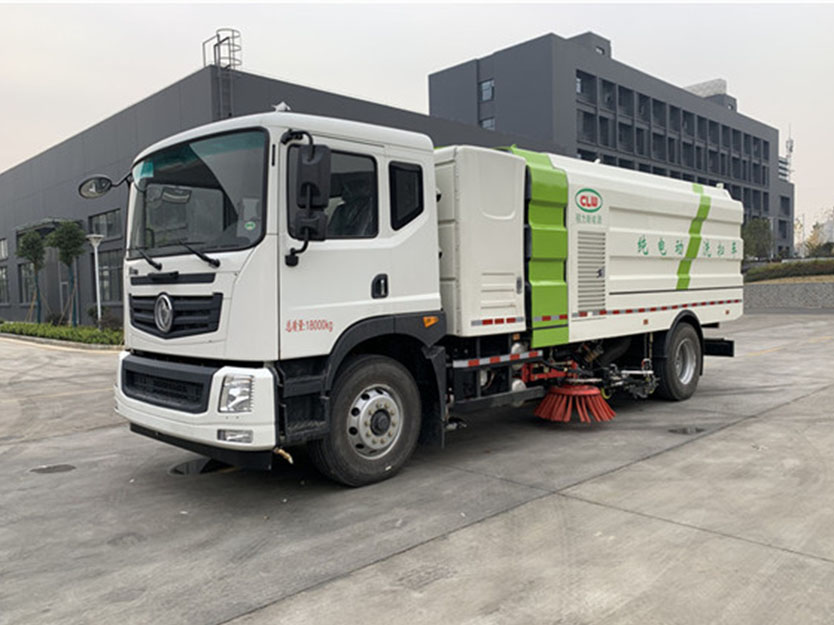 纯电动东风华神洗扫车